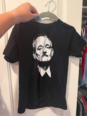 Kids Bill Murray Graphic Tee - Black